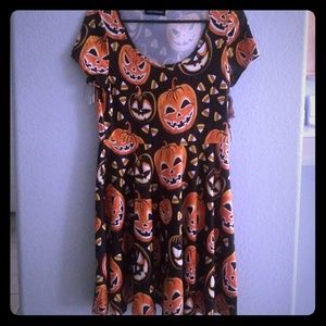 Halloween pumpkin dress